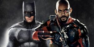 Will Smith As Deadshot & Ben Affleck As Batman