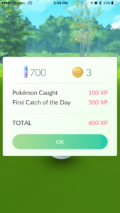First catch of the Day Bonus!! 